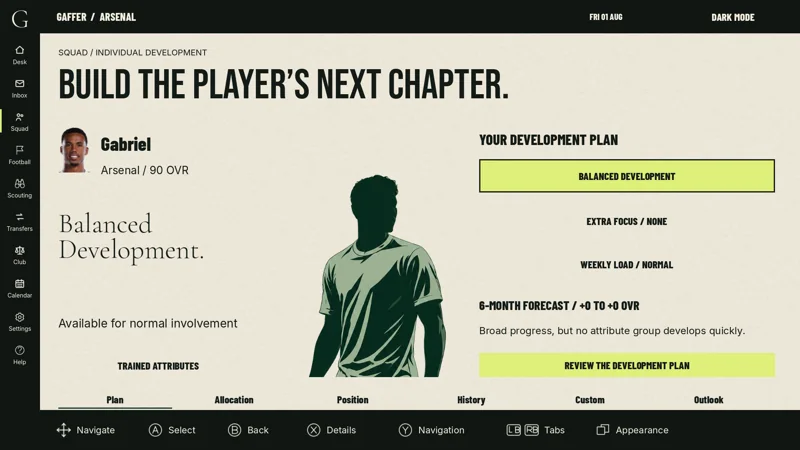 Player development